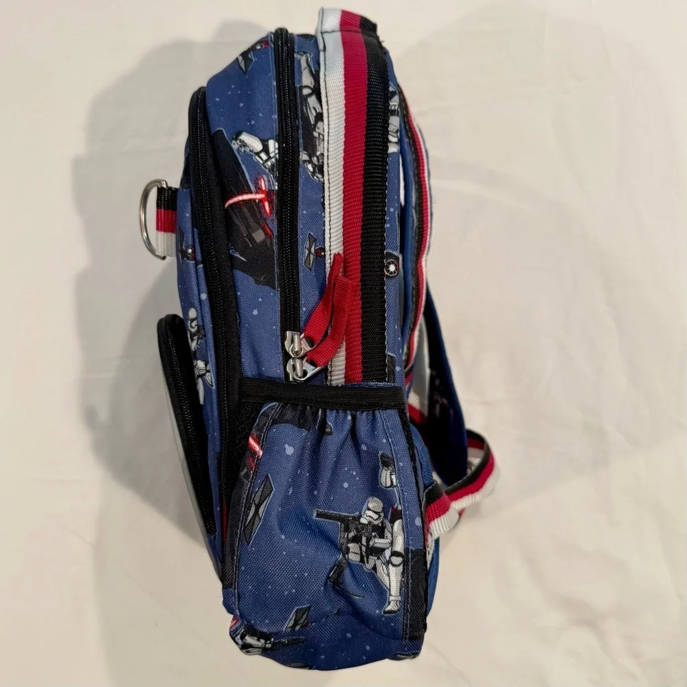 Pottery Barn Kids Star Wars Small Mackenzie Backpack Stormtroopers Kylo Ren Blue